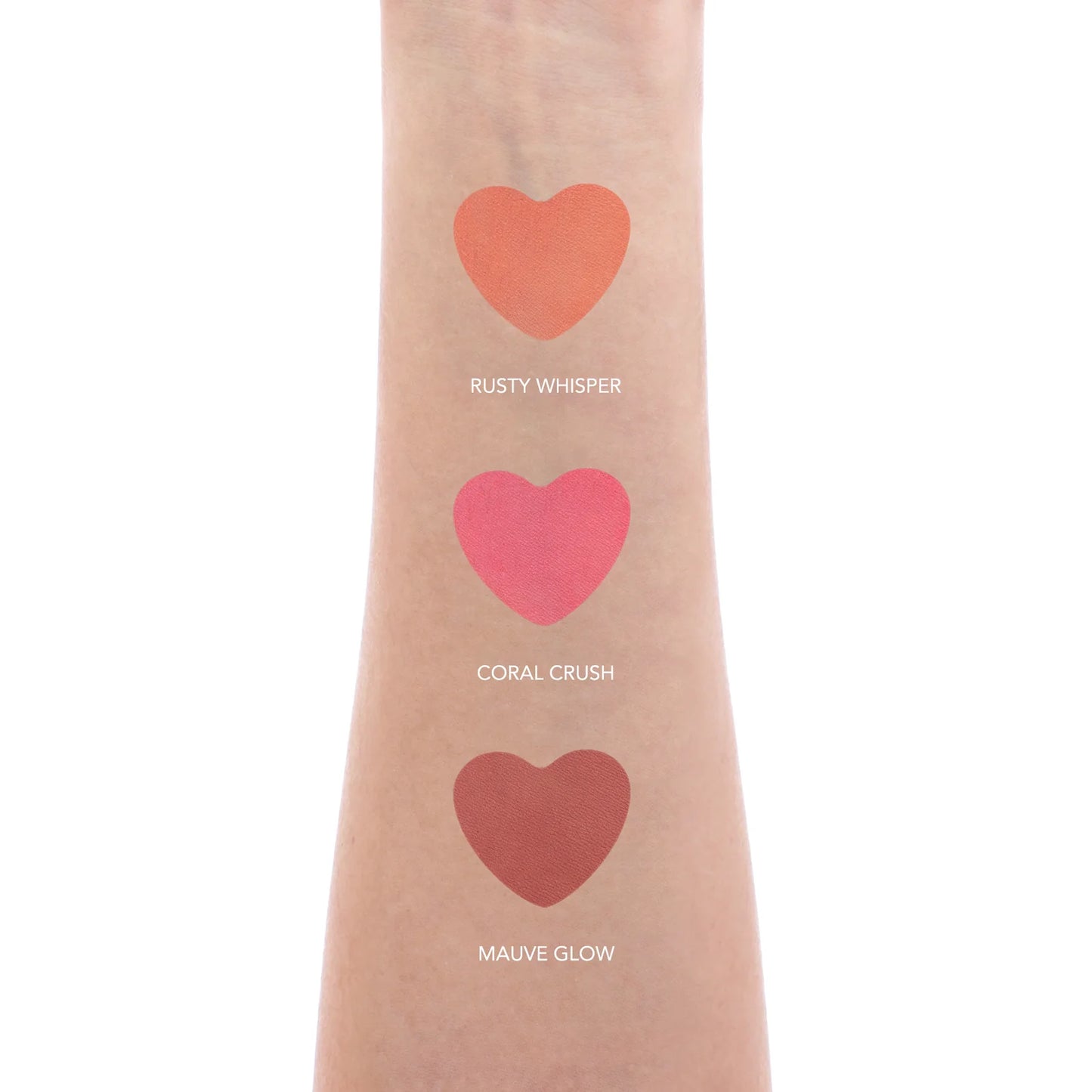 Rubor en Crema Matte 2 en 1 Melted Heart (3 Tonos) - AmorUs ✦ Bajo pedido