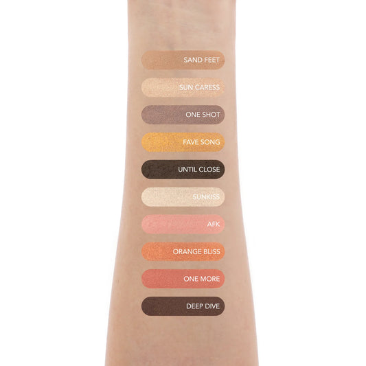 Set de 2 Mini Paletas de Sombras de Viaje Golden Sunset + Tequila Sunrise - AmorUs ✦ Bajo pedido