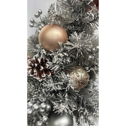 Árbol Navidad TREE3-3, 60cm con Decoración (46 ramas) ✦ Bajo pedido