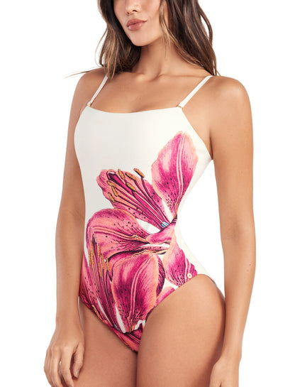 47085 Vestido De Baño 1 Pieza con Control de Abdomen ✦ Bajo pedido