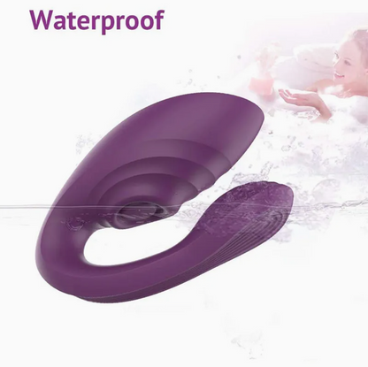 Vibrador U con Control – Estimulador Punto G y Clitoris ✦ Bajo pedido