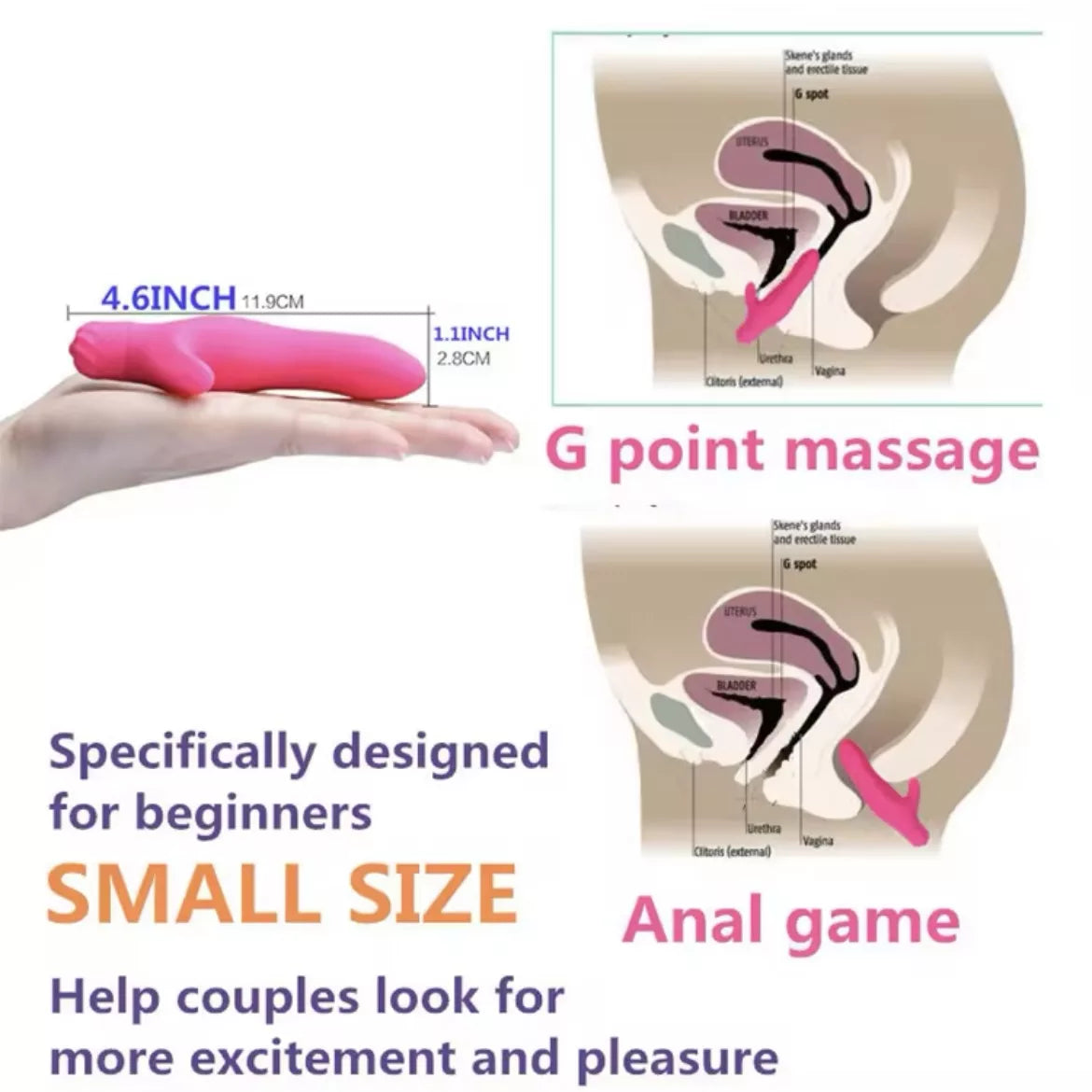 Vibrador Becky  ✦ Bajo pedido