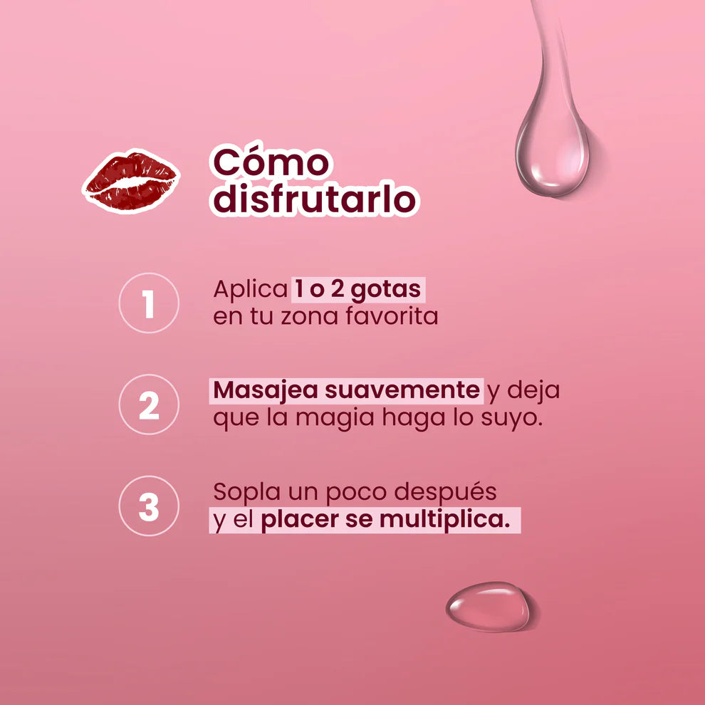 Vibrador Líquido Electrizante Original Multiorgasmos para Mujer - Sen Íntimo (5ml) ✦ Bajo pedido