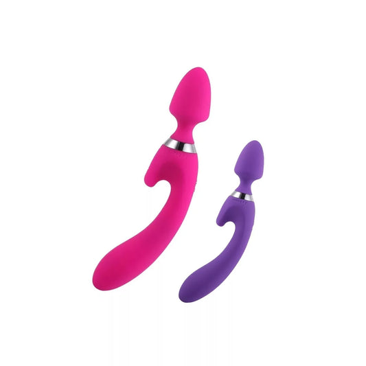 Vibrador Triple Estimulación - Vera (13cm) ✦ Bajo pedido