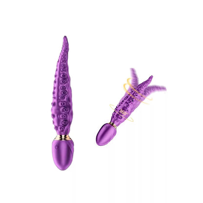 Vibrador Vaginal Pulpo con Rotación 360º y Plug Anal Vibrador – Octopus ✦ Bajo pedido