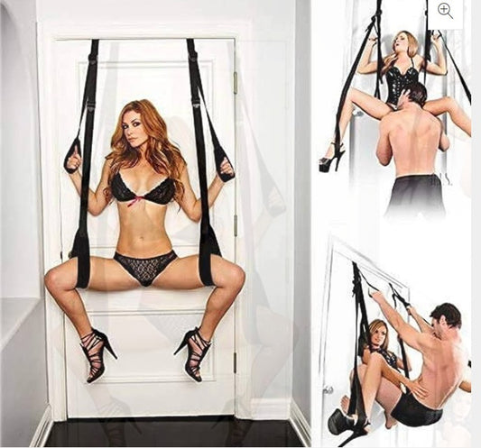 Columpio Erótico para Puerta Ajustable – Soporte Resistente ✦ Bajo pedido