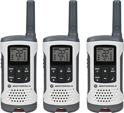 Walkie Talkies Motorola Solutions T260TP Talkabout Radio - Paquete de 3