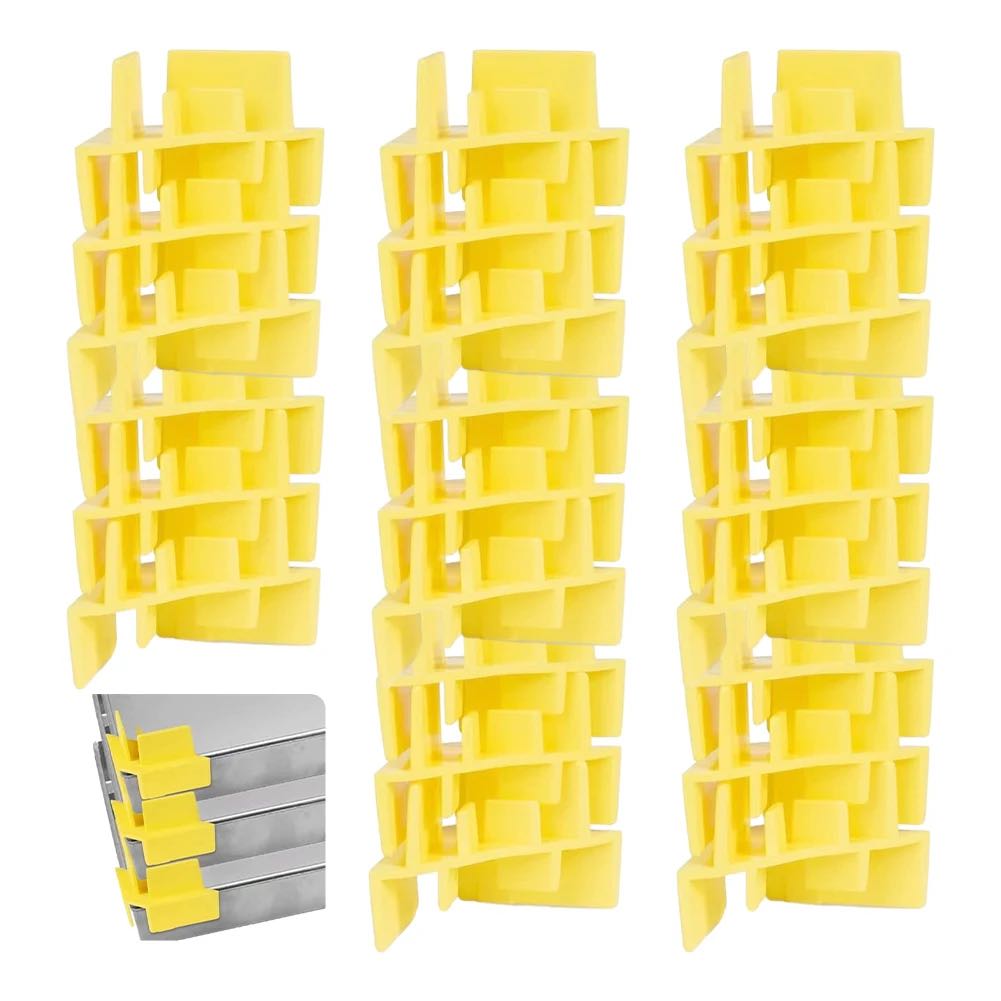 Set de 24 Apiladores para Bandejas de Hornear (Amarillo)