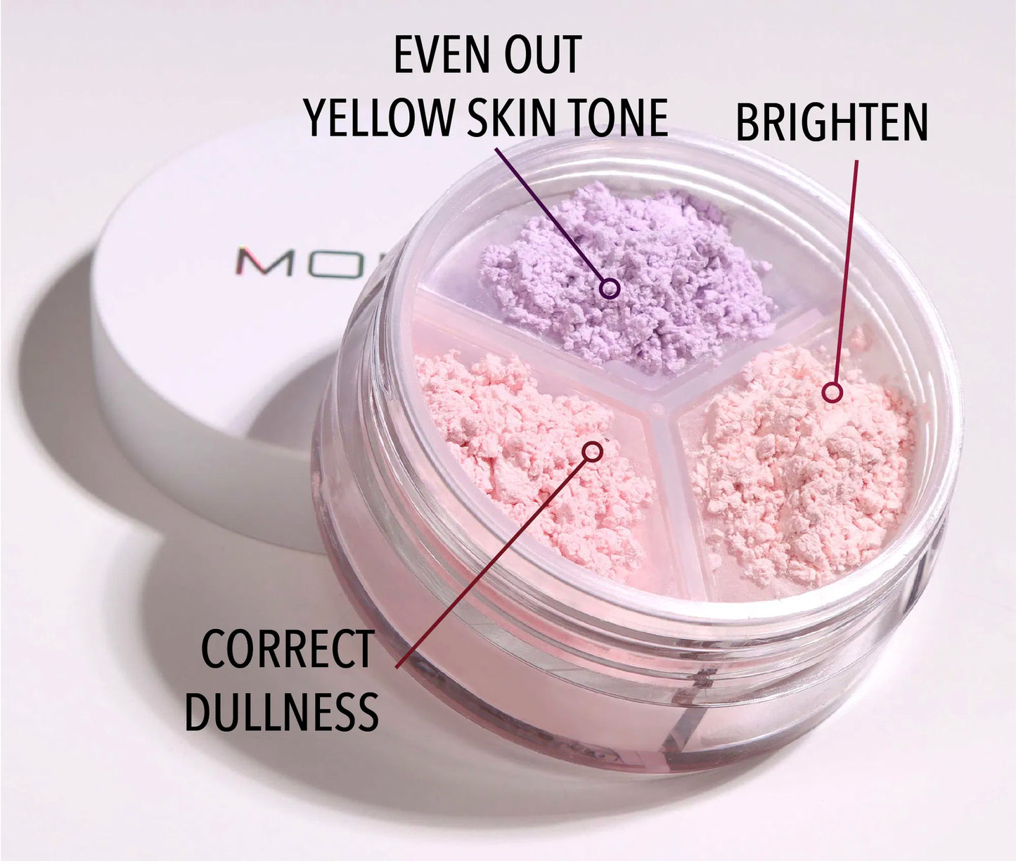 Set & Correct Trío de Polvos Sueltos (6 Estilos) - Moira ✦ Bajo pedido