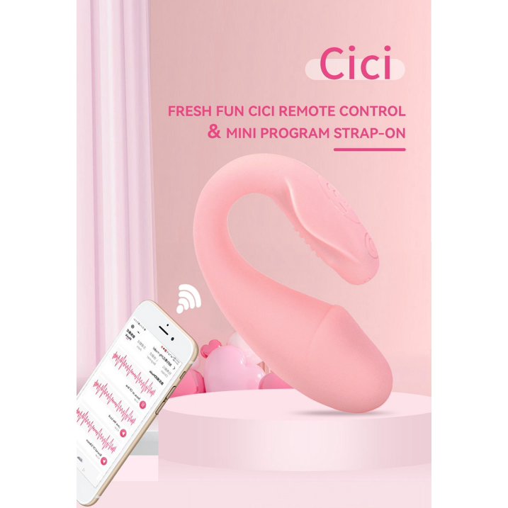 Vibrador Punto G y Clitoris CICI App iOS ✦ Bajo pedido