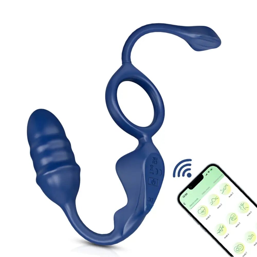 Billy - Anillo Vibrador Prostático con Control por App ✦ Bajo pedido