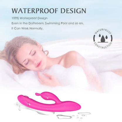 Vibrador Conejo Pulsación Punto G - 9 Modos  ✦ Bajo pedido