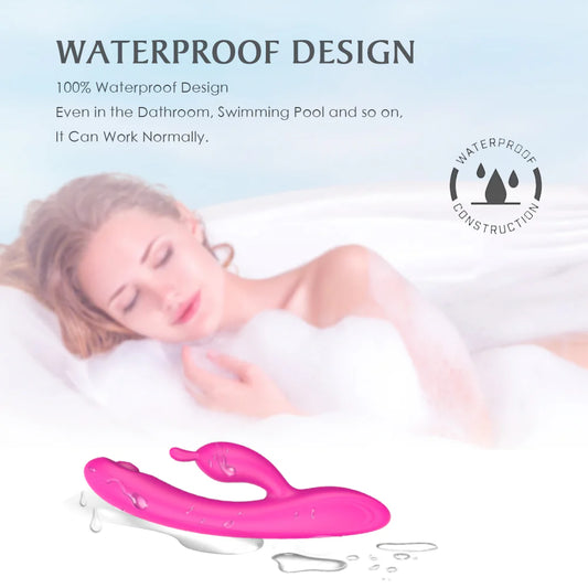 Vibrador Conejo Pulsación Punto G - 9 Modos  ✦ Bajo pedido