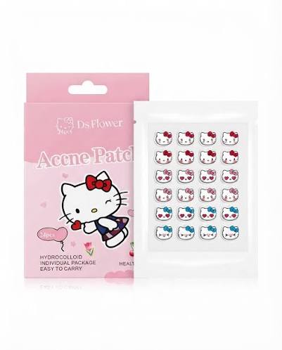 Parches para Acné Hello Kitty (48uds) - Ds. Flower ✦ Bajo pedido