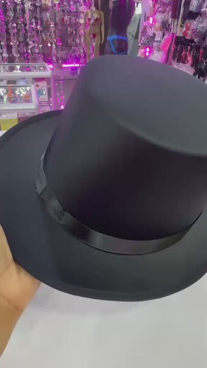 Sombrero Negro Mago ✦ Bajo pedido