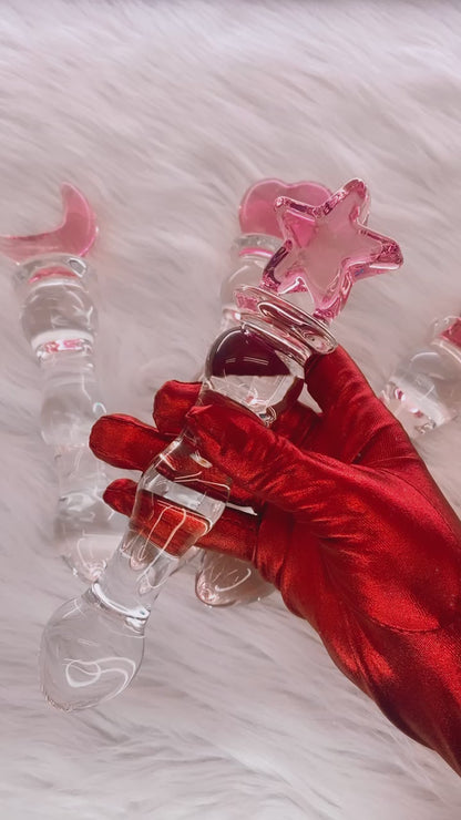Dildo Inserción 16cm Premium de Cristal, Experiencia de Lujo y Sensación Fría/Caliente - 4 Estilos ✦ Bajo pedido