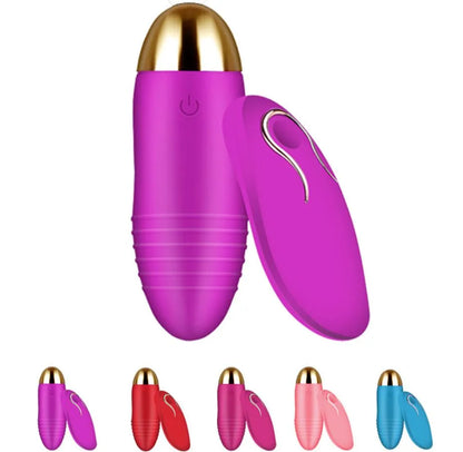 Huevo Vibrador con Control Remoto, 10 Modos de Vibración ✦ Bajo pedido
