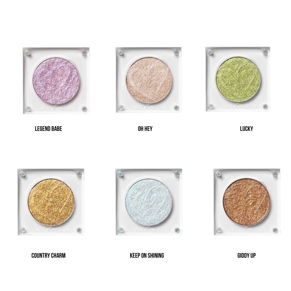 Riding Solo Sombra Compacta Brillante Húmeda Apilable (18 Tonos) - Beauty Creations ✦ Bajo pedido