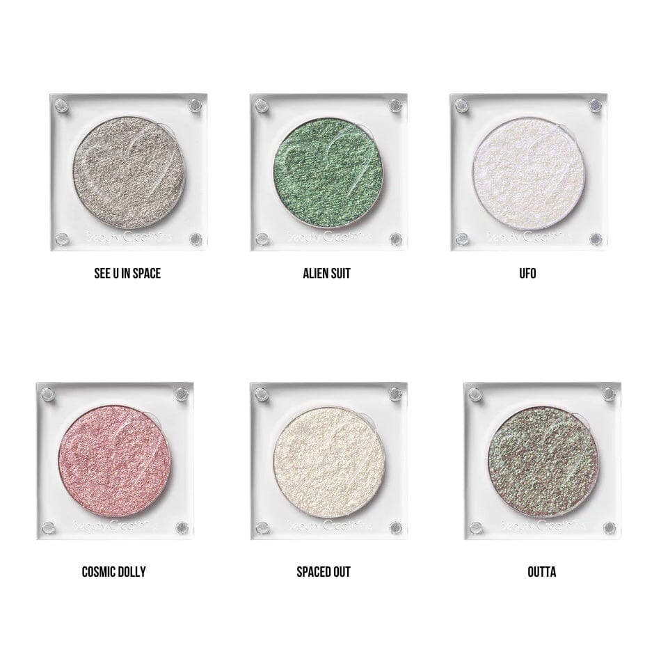 Riding Solo Sombra Compacta Brillante Húmeda Apilable (18 Tonos) - Beauty Creations ✦ Bajo pedido