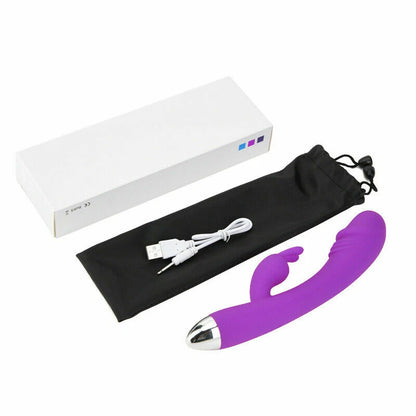 Vibrador Conejo Estimulación Doble - 10 Modos  ✦ Bajo pedido