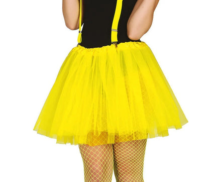 Tutu 40cm - Blanco, Amarillo, Negro, Rojo ✦ Bajo pedido