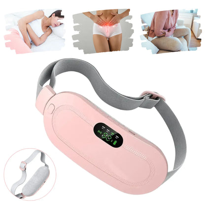 Cinturón Térmico y Masajeador para Alivio de Cólicos y Dolor Lumbar ✦ Bajo pedido